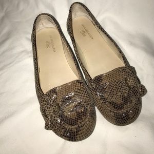 Anne Klein - iFlex Loafers - Snake Skin - Size 8.5
