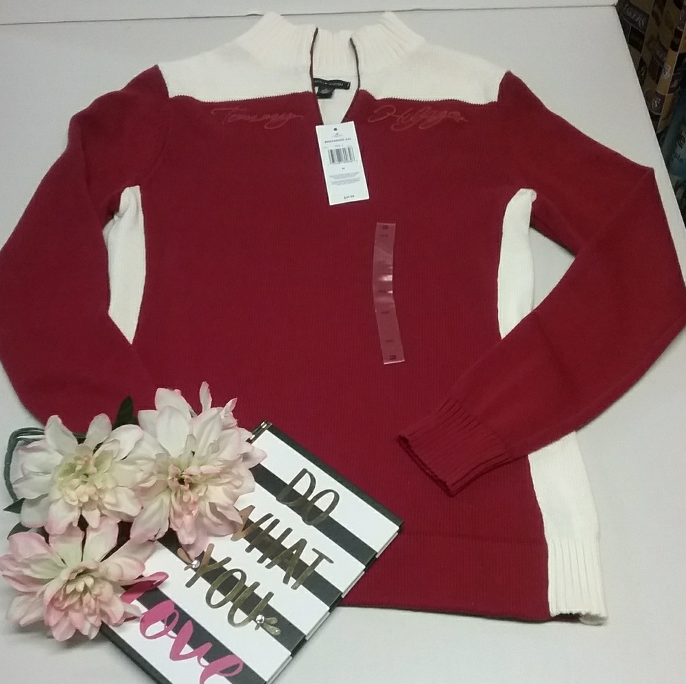 Tommy Hilfiger Red Sweater