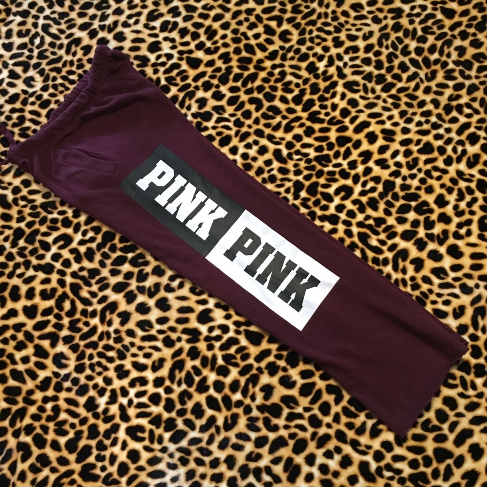 VS PINK BOYFRIEND SWEATPANTS