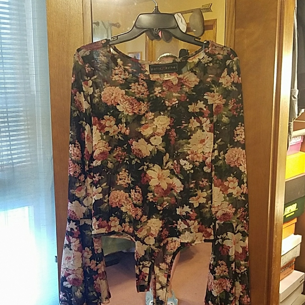 Pollyesther blouse body suit brand new