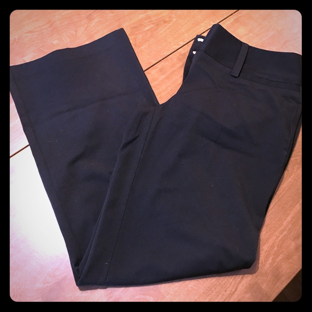 Maurice's black dress pant boot cut 13/14