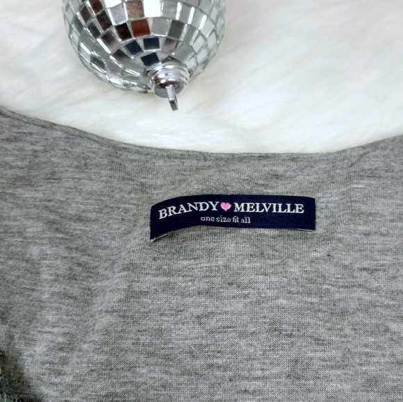 NWOT Brandy Melville sequin top - Picture 2 of 5
