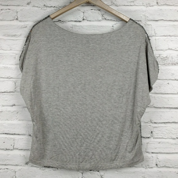 NWOT Brandy Melville sequin top - Picture 4 of 5