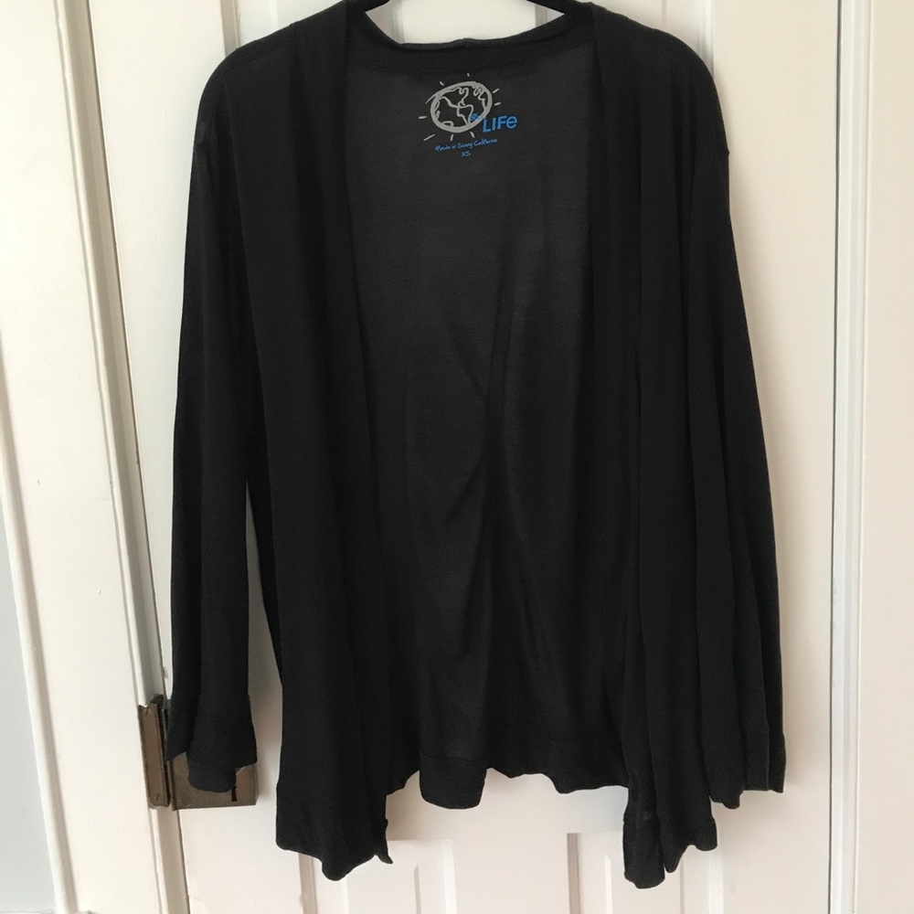 Blue Life Kimono Open Cardigan