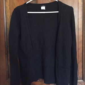 XS J Crew alpaca and merino wool cardigan