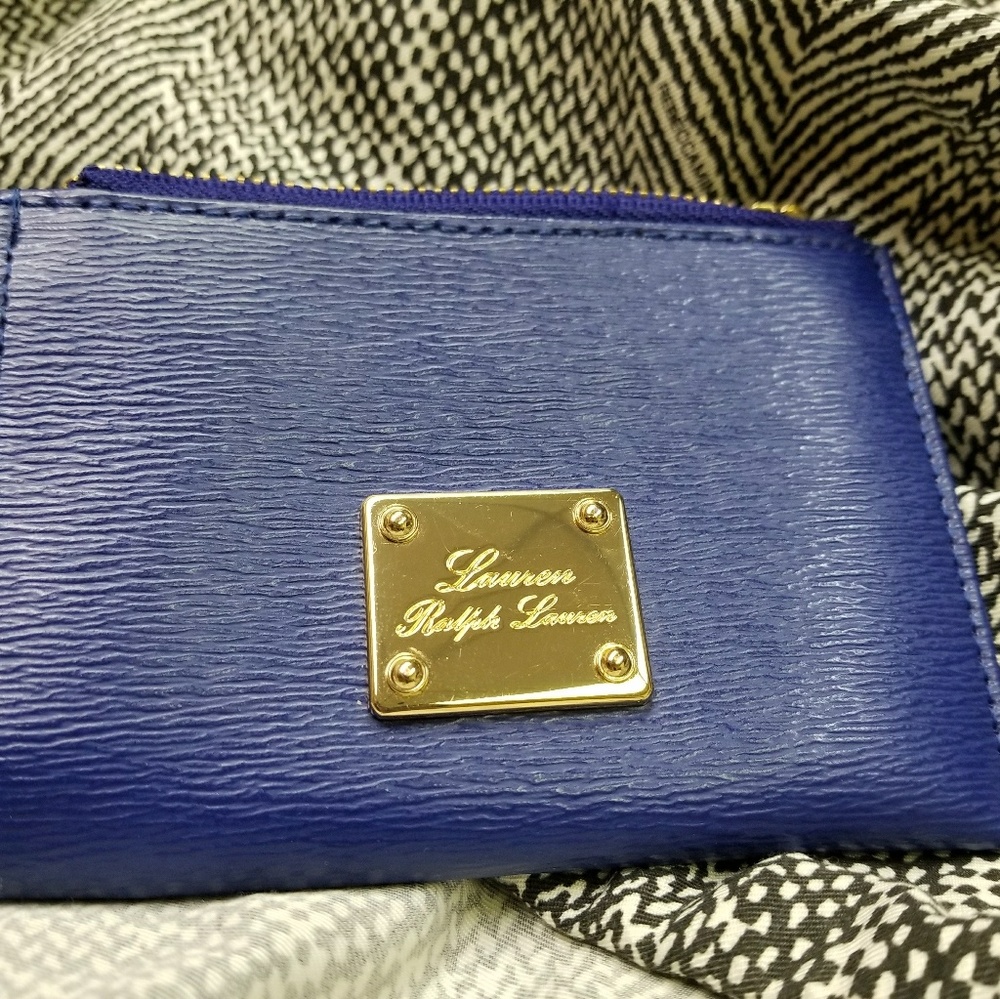 FLASH SALE ~ Ralph Lauren id/card case, blue