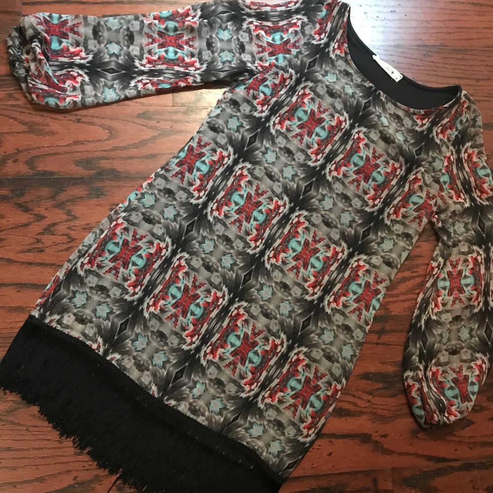 Buddy Love Dress with fringe detail