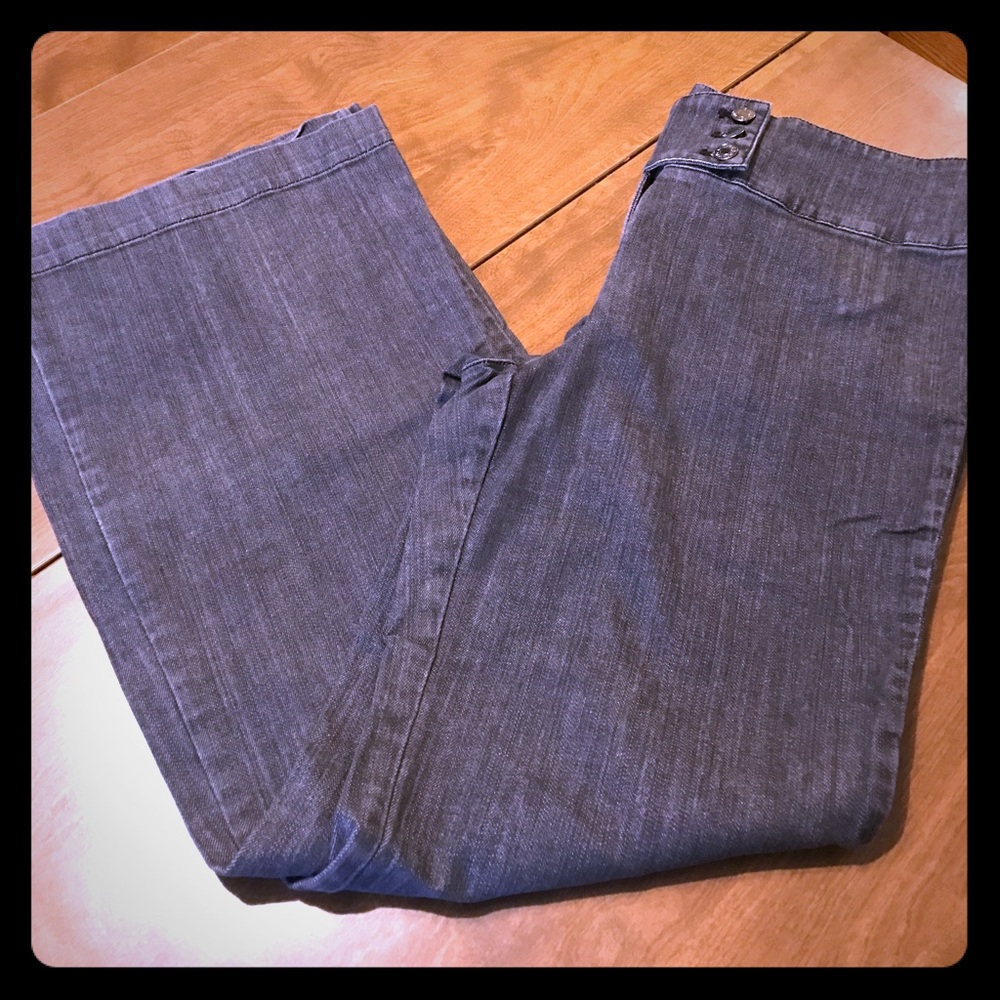 New York & co. Wide leg trouser jean 14