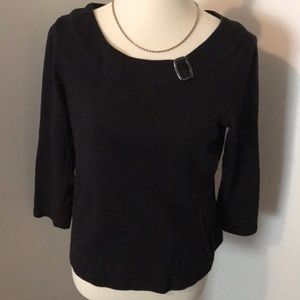 rafaella black top size L