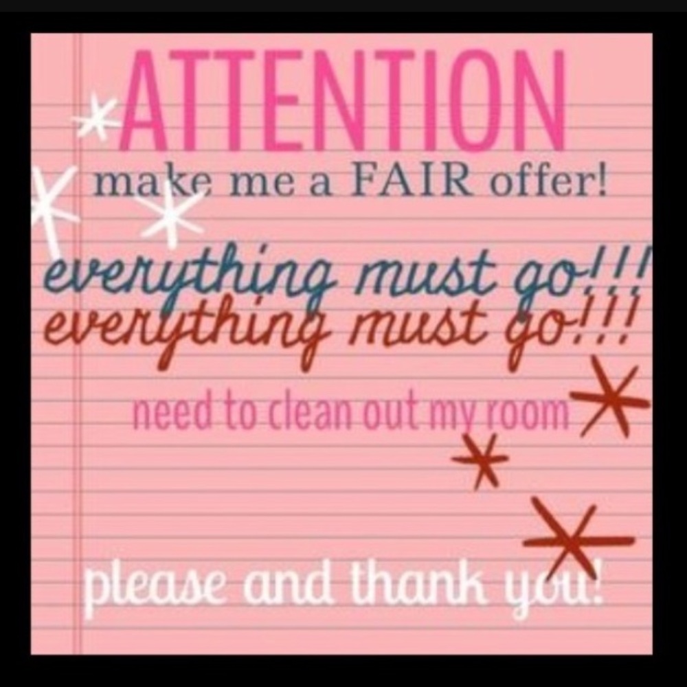 Make me a offer!!!❤️👚👠🤗