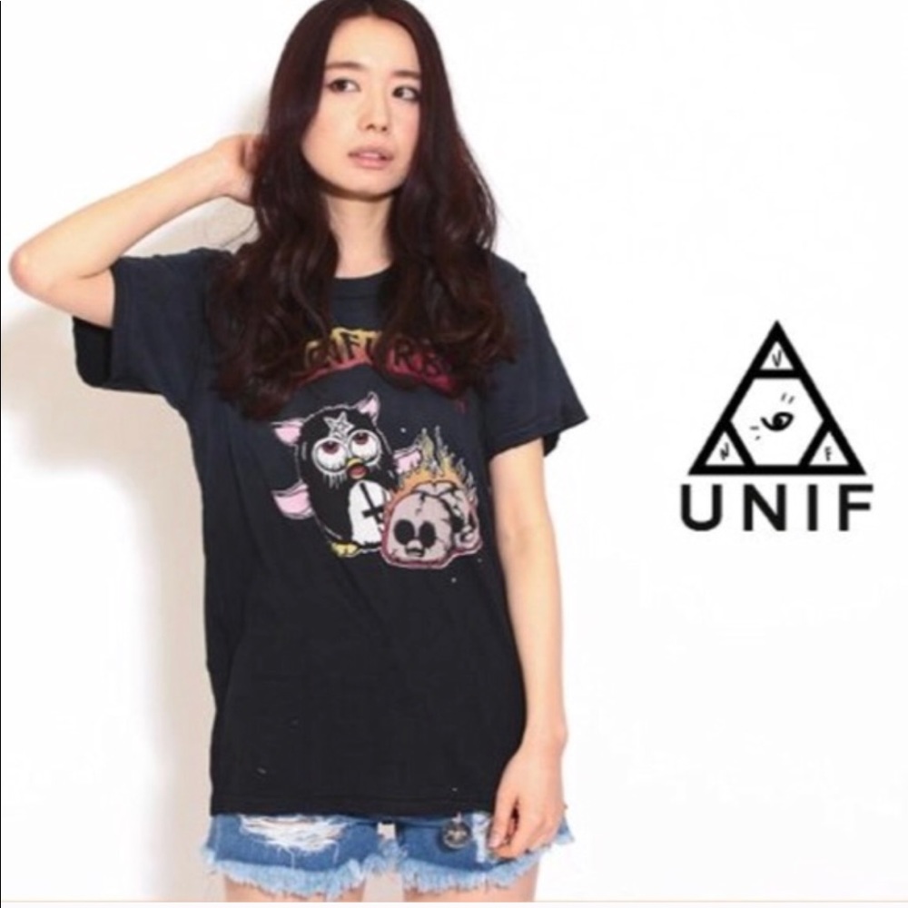 ISO 🖤 UNIF Lucifurby Tee or Tank