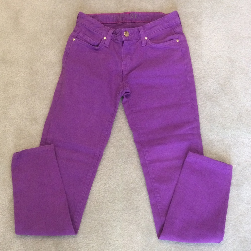 Kate Spade Purple Jeans