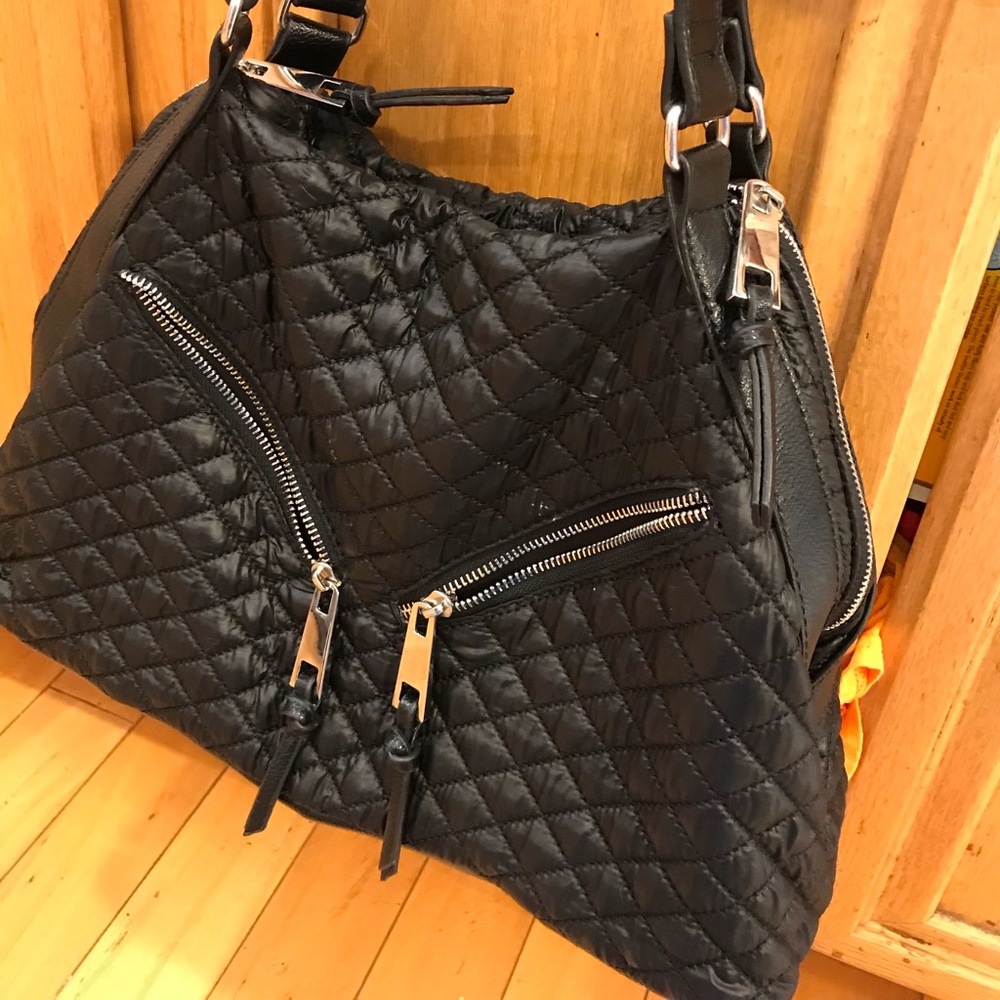 Black handbag