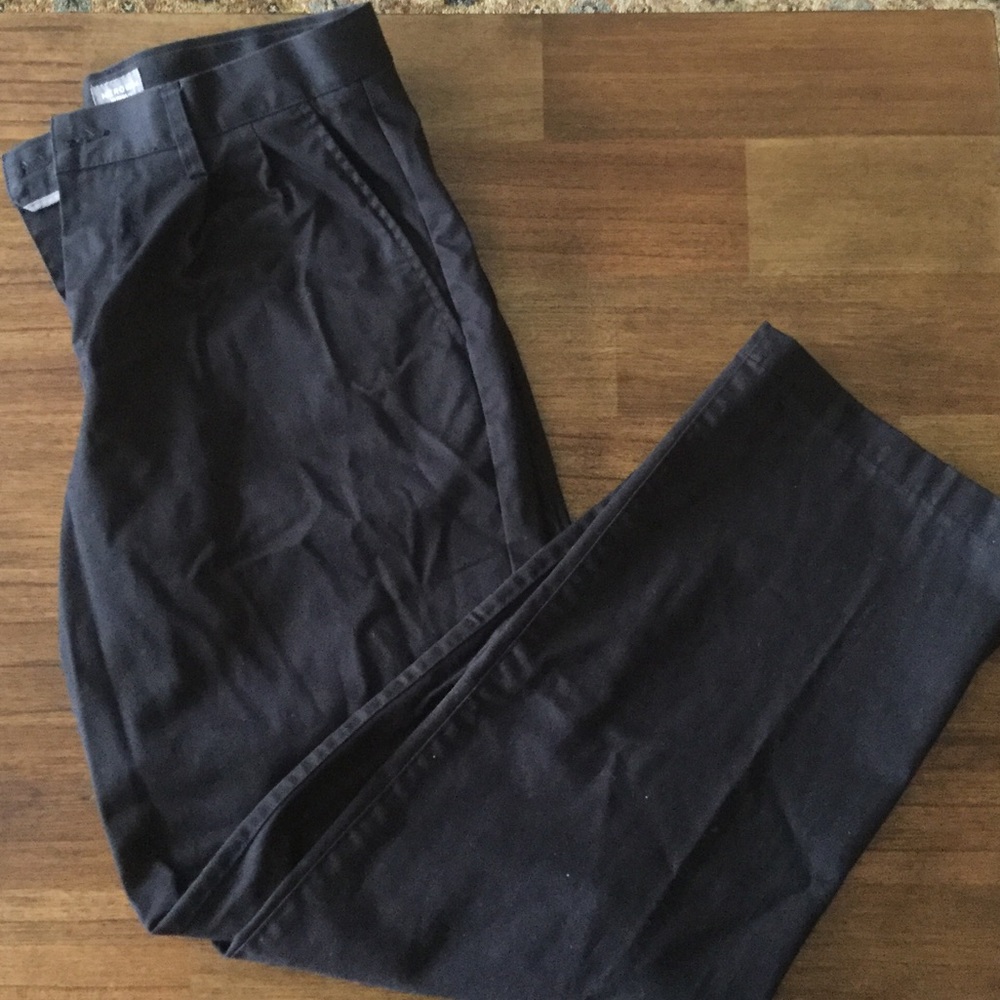 Men's black dress pants. Like New. Worn once.