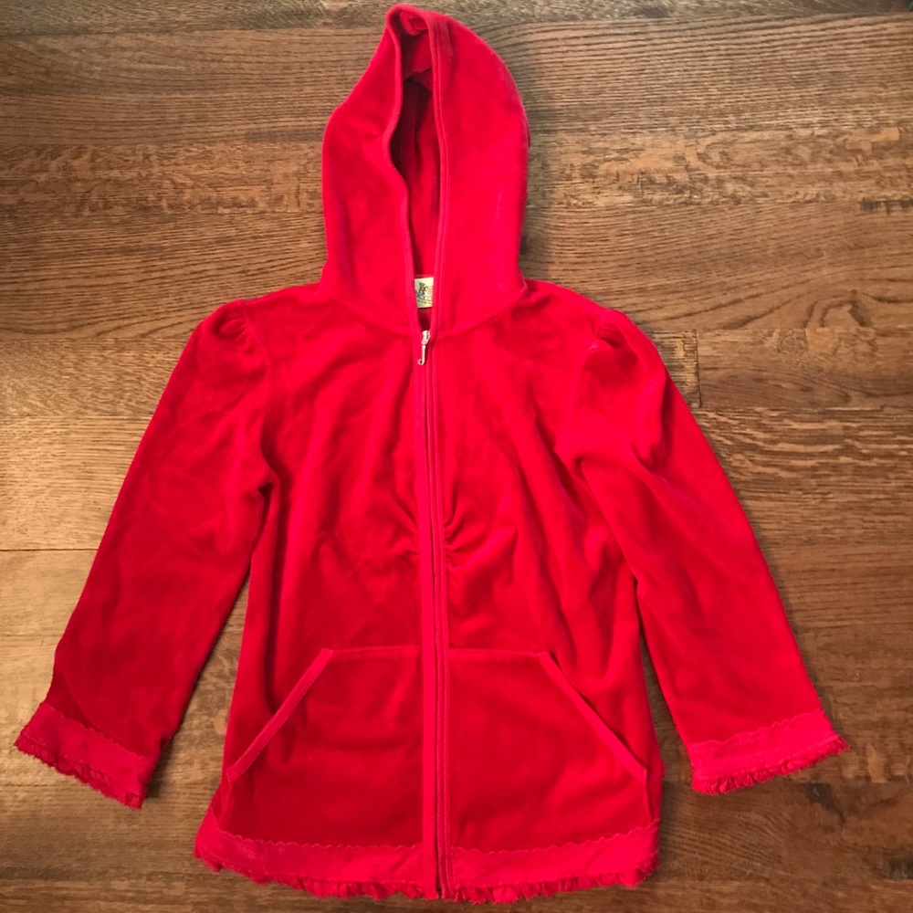 Juicy couture zip up track jacket