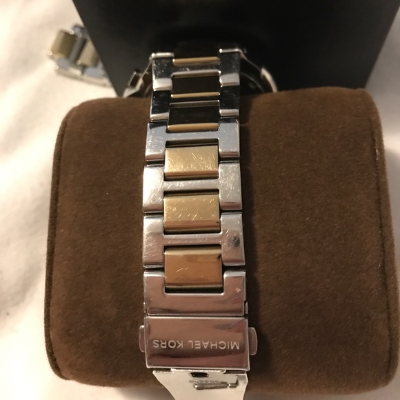 Michael Kors - Two-Tone Navy Dial Camille Watch