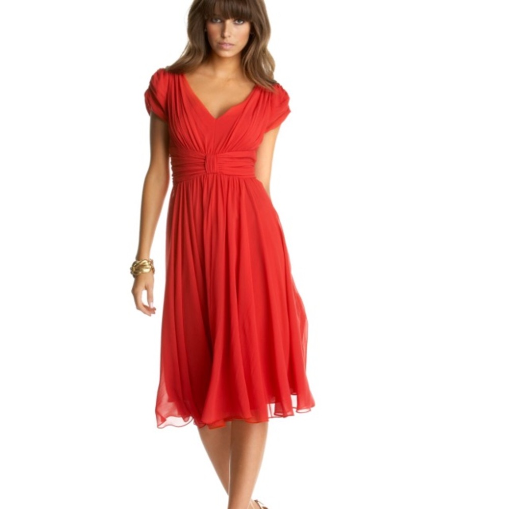 Suzy Chin chiffon dress