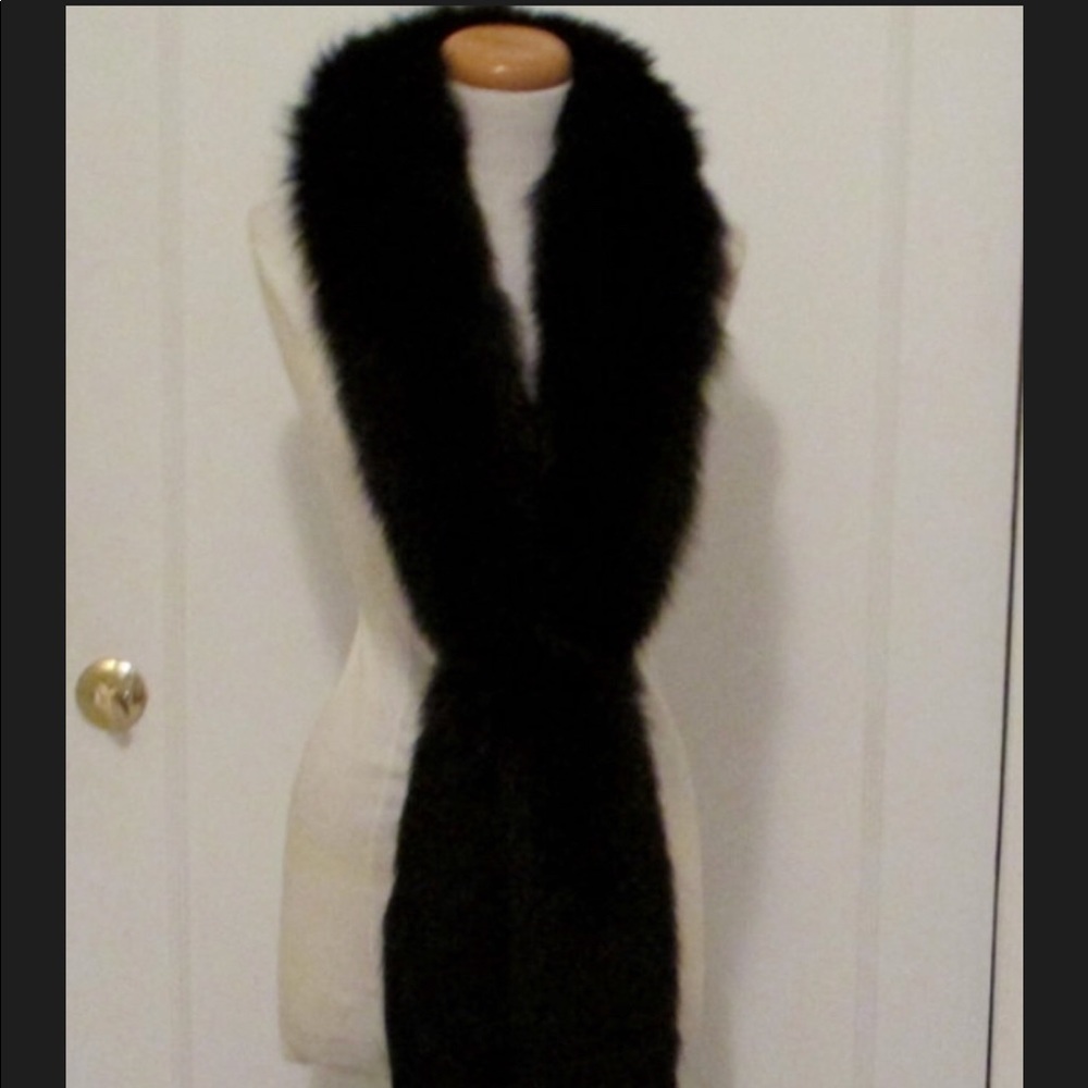 Shadow fox Boa black 100% Finland, Gorgeous