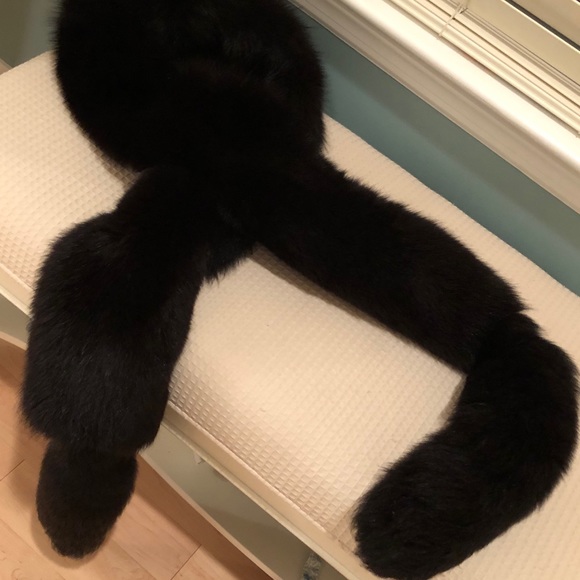 Shadow fox Boa black 100% Finland, Gorgeous - Picture 4 of 8