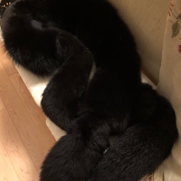 Shadow fox Boa black 100% Finland, Gorgeous - Picture 5 of 8