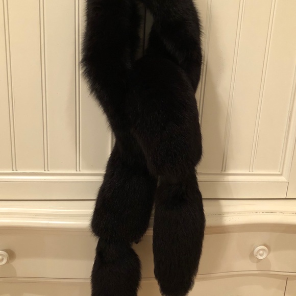 Shadow fox Boa black 100% Finland, Gorgeous - Picture 6 of 8