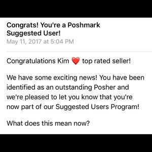 I’m a Suggested User❣️