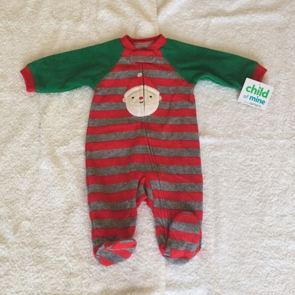 NEW! Bundle 3 Newborn Baby 1 Piece Holiday Outfits - Picture 3 of 3