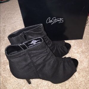 Black booties