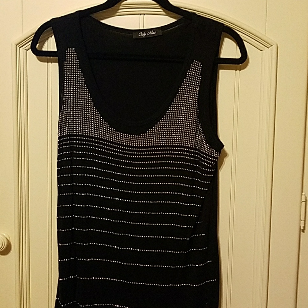 Embellished tank top