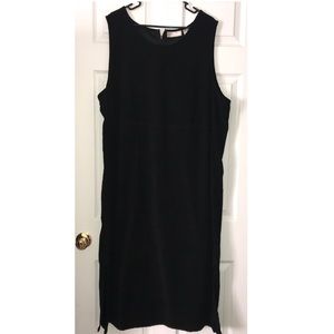 Sleeveless, Long Black Dress