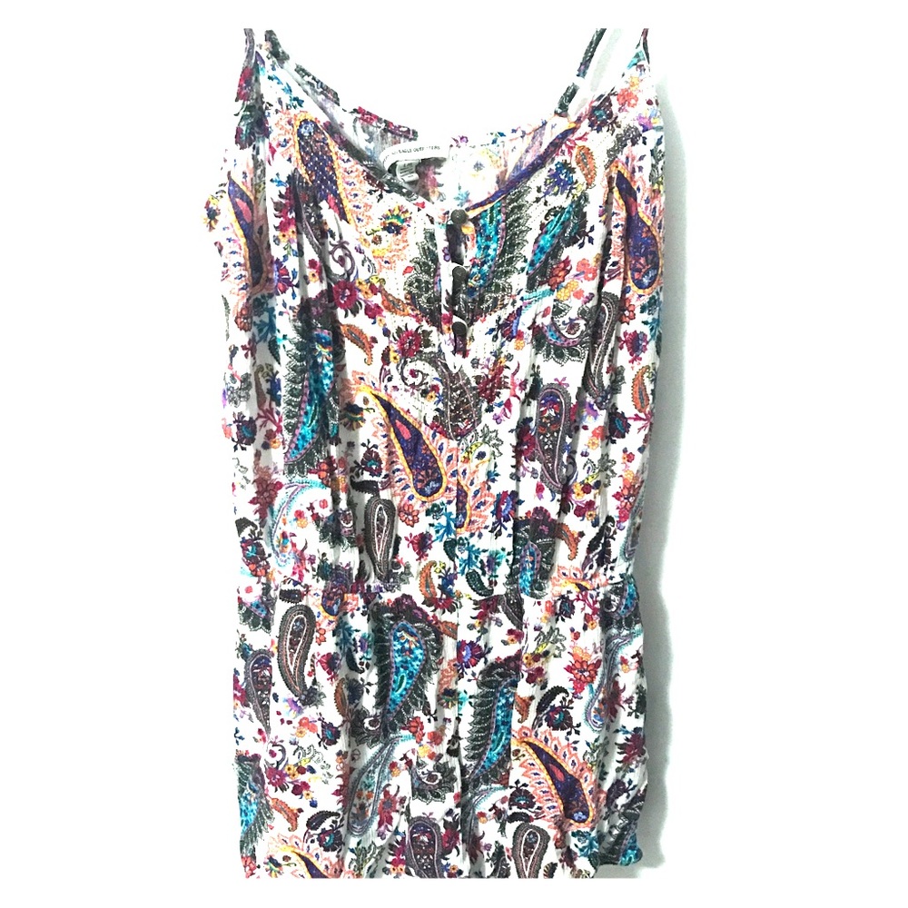 Multi-colored romper