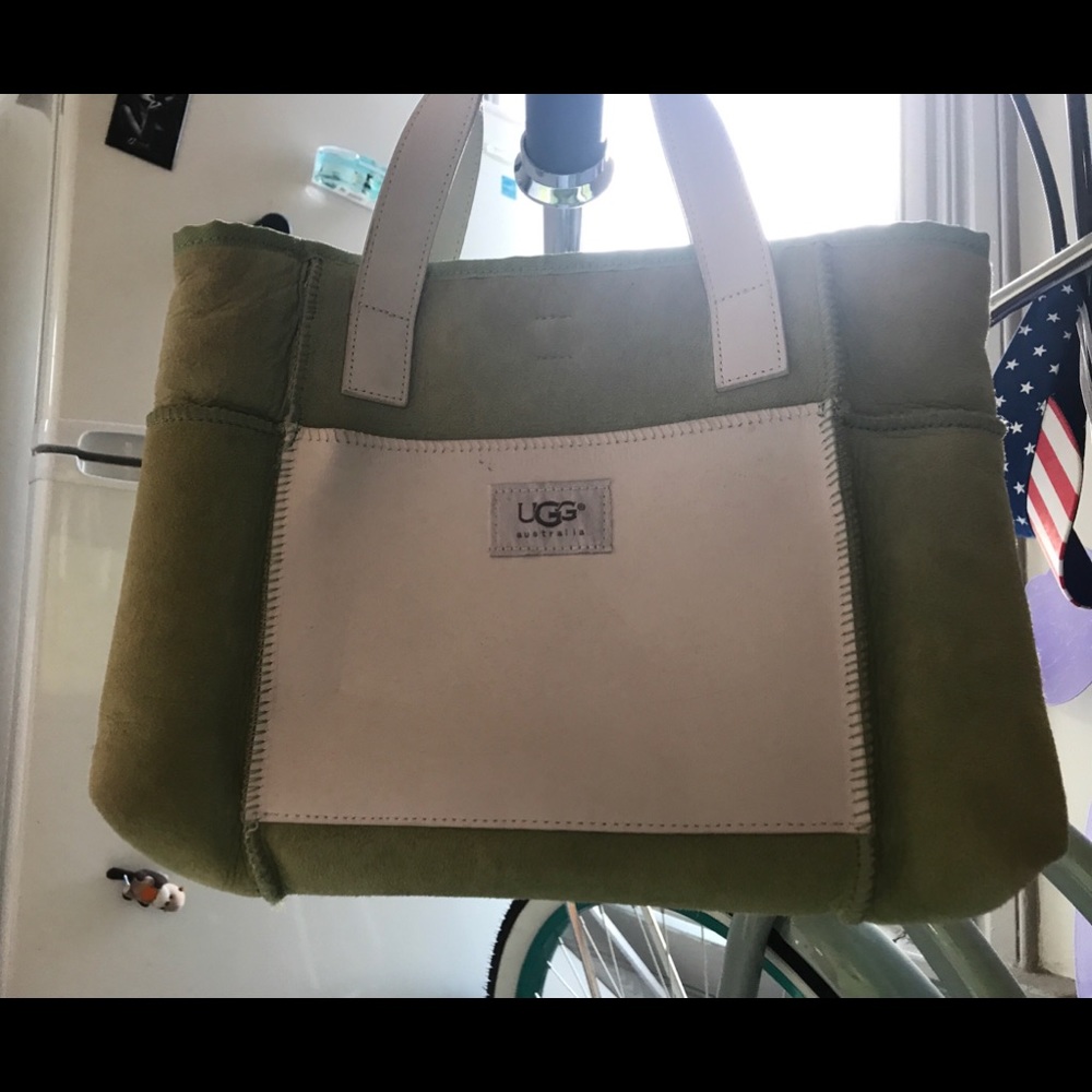 Green Ugg purse, never used!