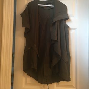 Express Army Green Vest