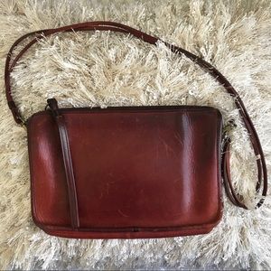 Vintage Coach Brown Leather Purse