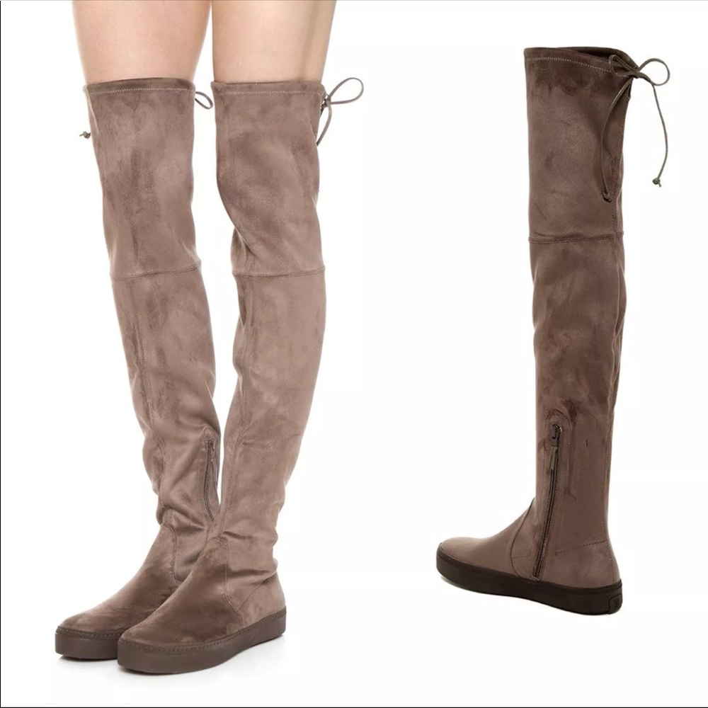✨Stuart Weitzman OTK Playtime Boots 7.5 - Picture 1 of 3