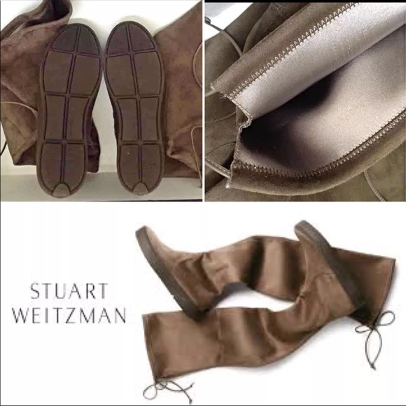 ✨Stuart Weitzman OTK Playtime Boots 7.5 - Picture 2 of 3