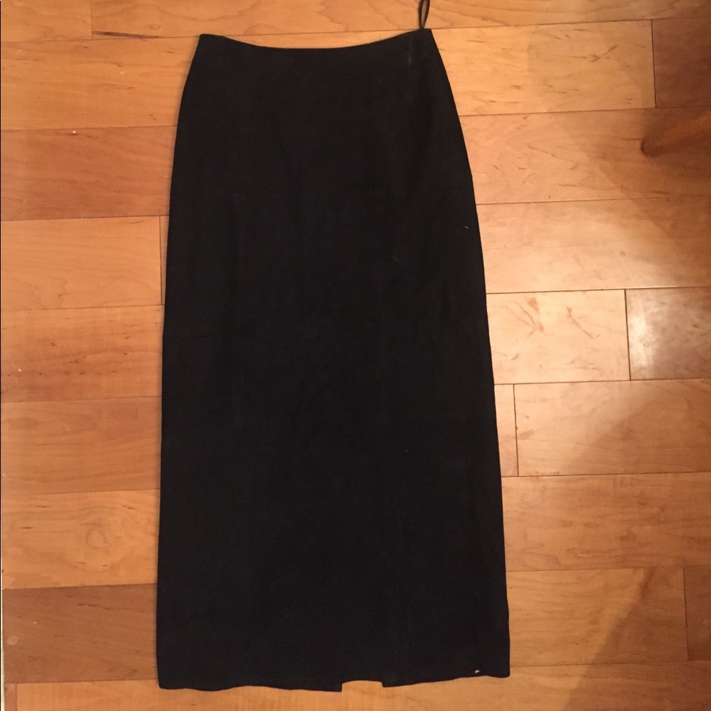 Suede Skirt