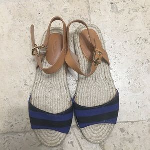 Coach strappy sandals.