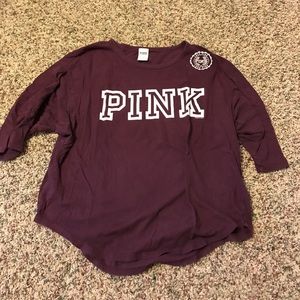 PINK 3/4 sleeve