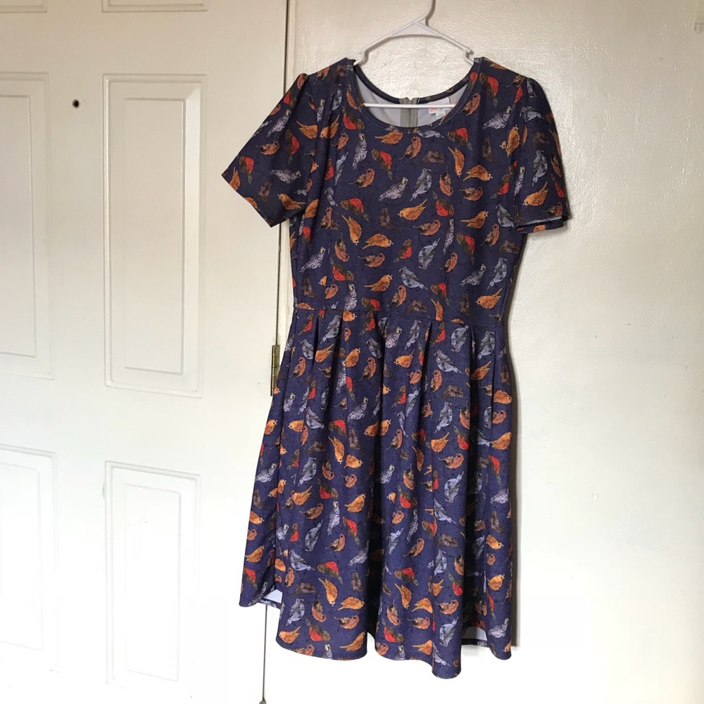 LuLaRoe Amelia with BIRDS!