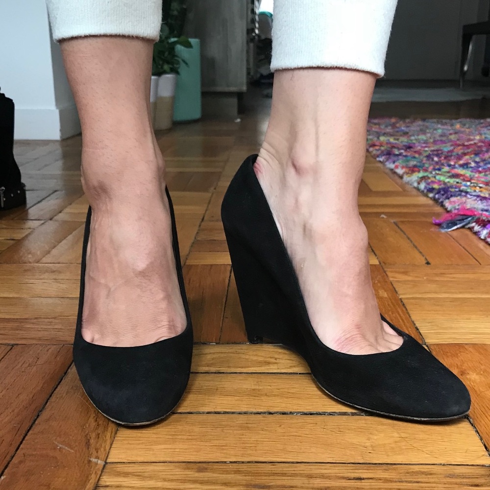 Miu Miu Suede Wedges