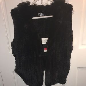 Dolce Cabo faux fur vest