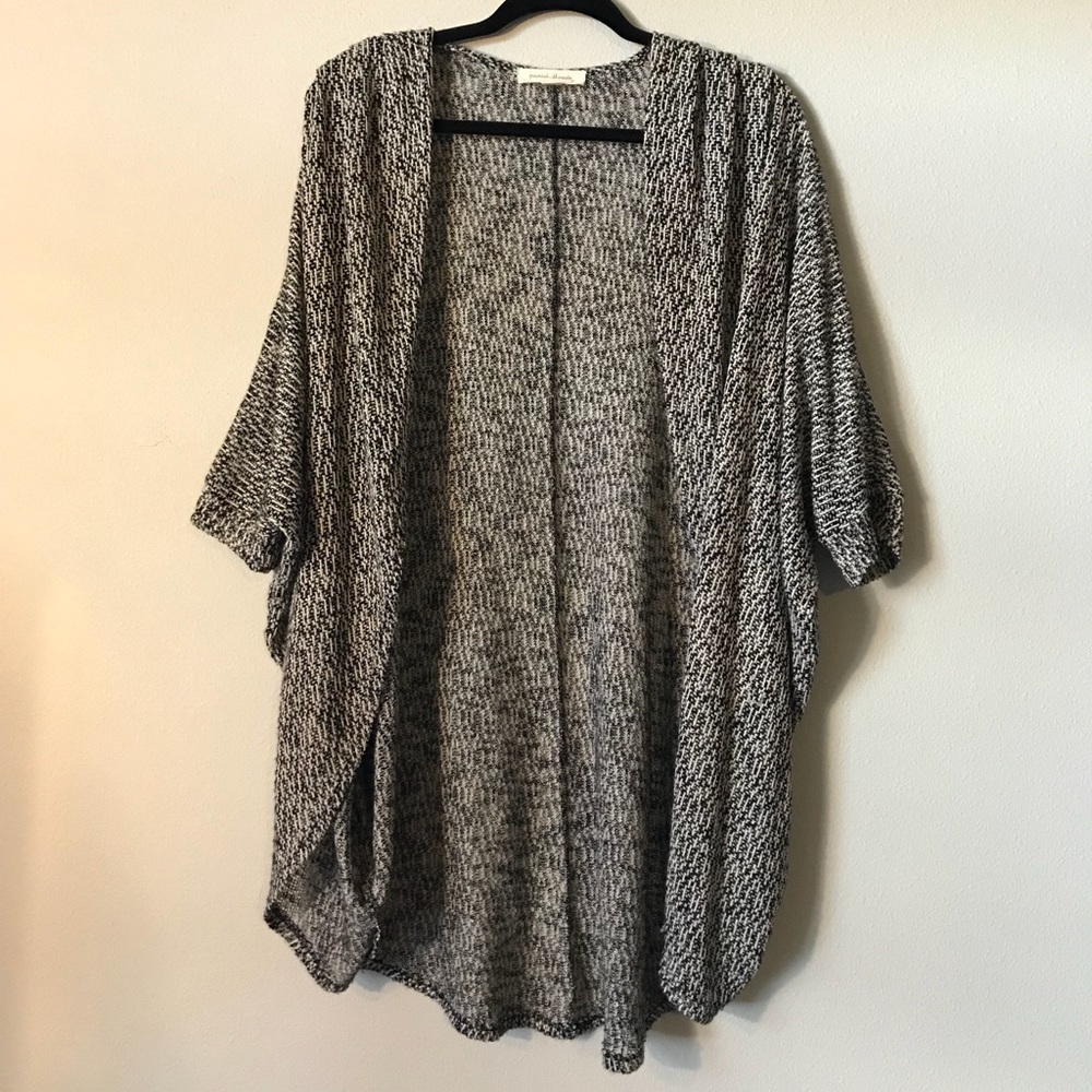 Flowy Cardigan - Painted Threads - S