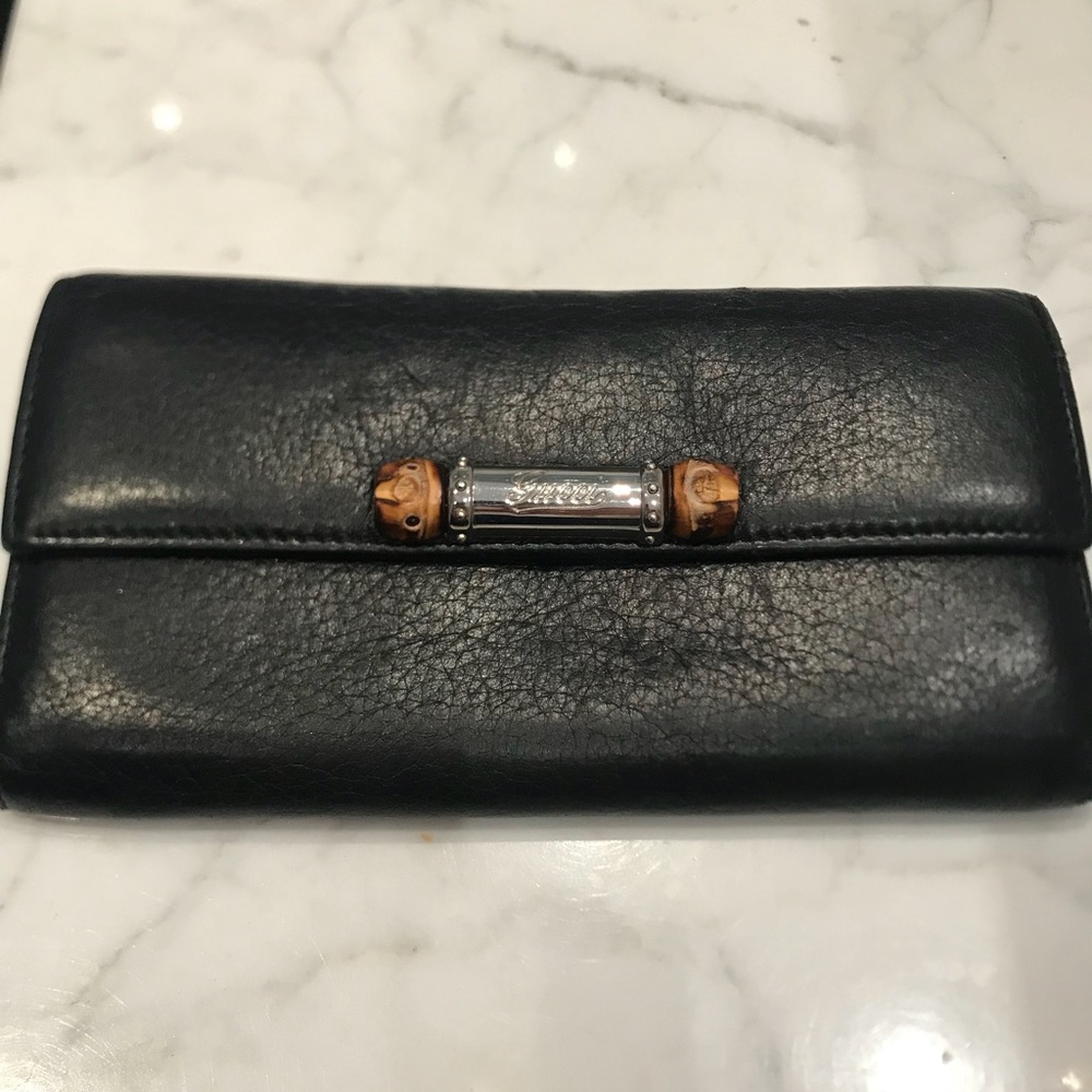 💕SOLD💕Authentic Gucci Wallet Black