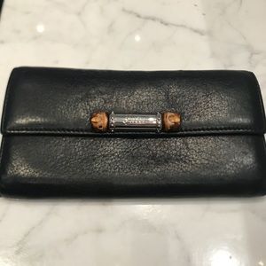 💕SOLD💕Authentic Gucci Wallet Black