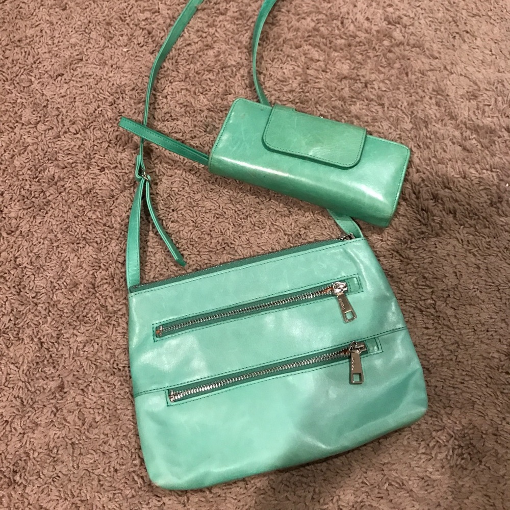 Cross body with matching wallet