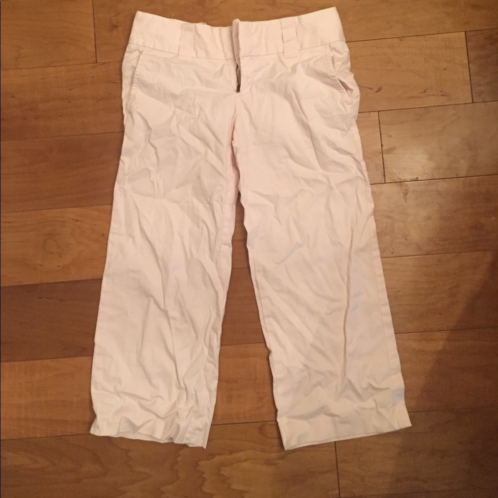 Crop pants, light pink