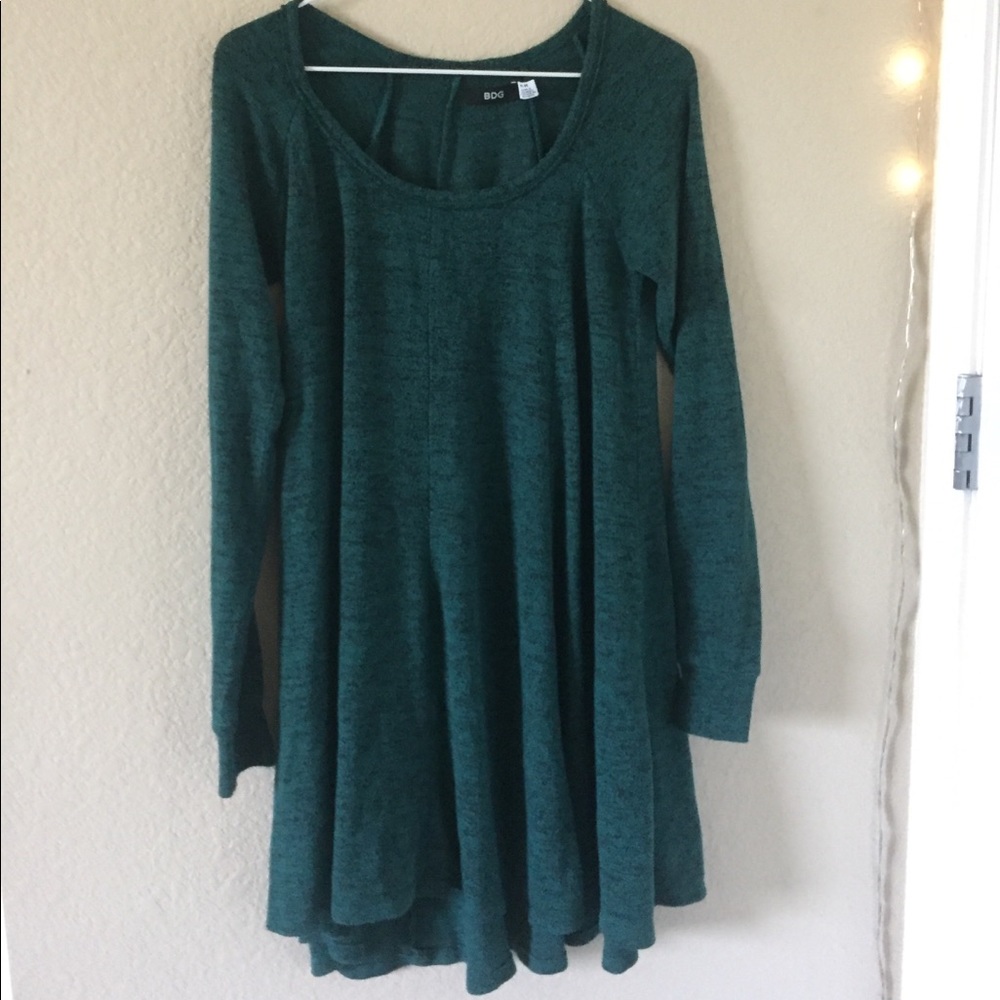 Urban outfitters green sweater dress (BDG)
