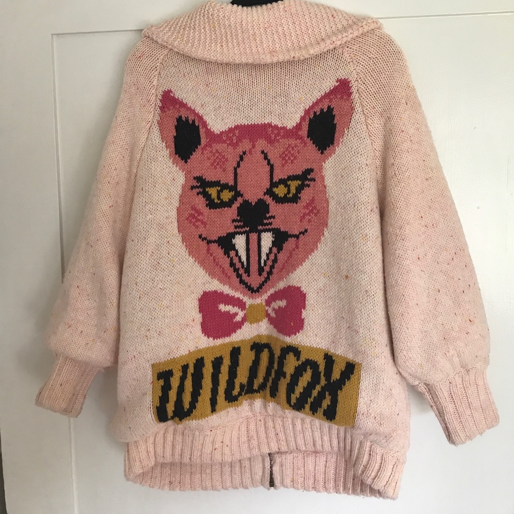 Wildfox Limited Edition Fang Cardi Jacket Sz S New