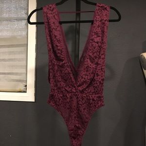 Victoria secret lace onesie